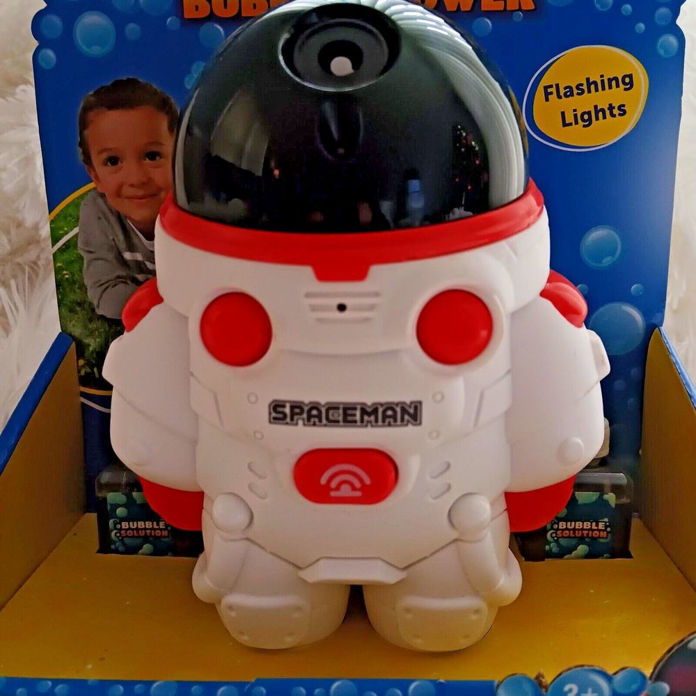 Kid Galaxy Mr. Bubble Double Bubble Blower w/ 4oz. of‎ Bubbles New